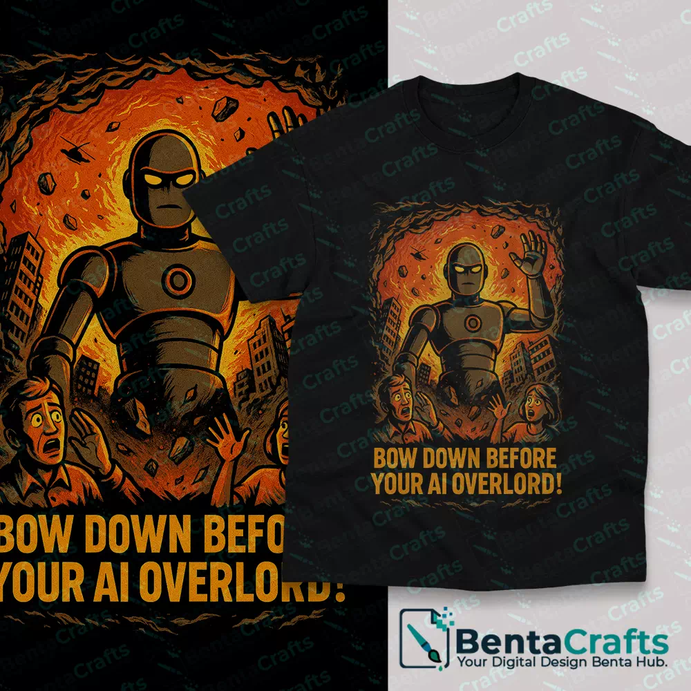AI Robot Bow Down Before Your AI Overlord