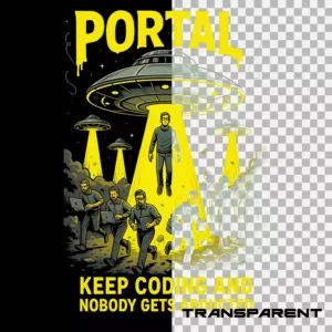 Portal Keep Coding and Nobody gets abducted