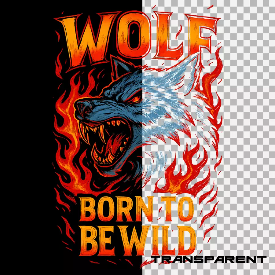 Wolf Born to Wild
