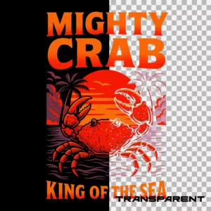 Mighty Crab King of the Sea